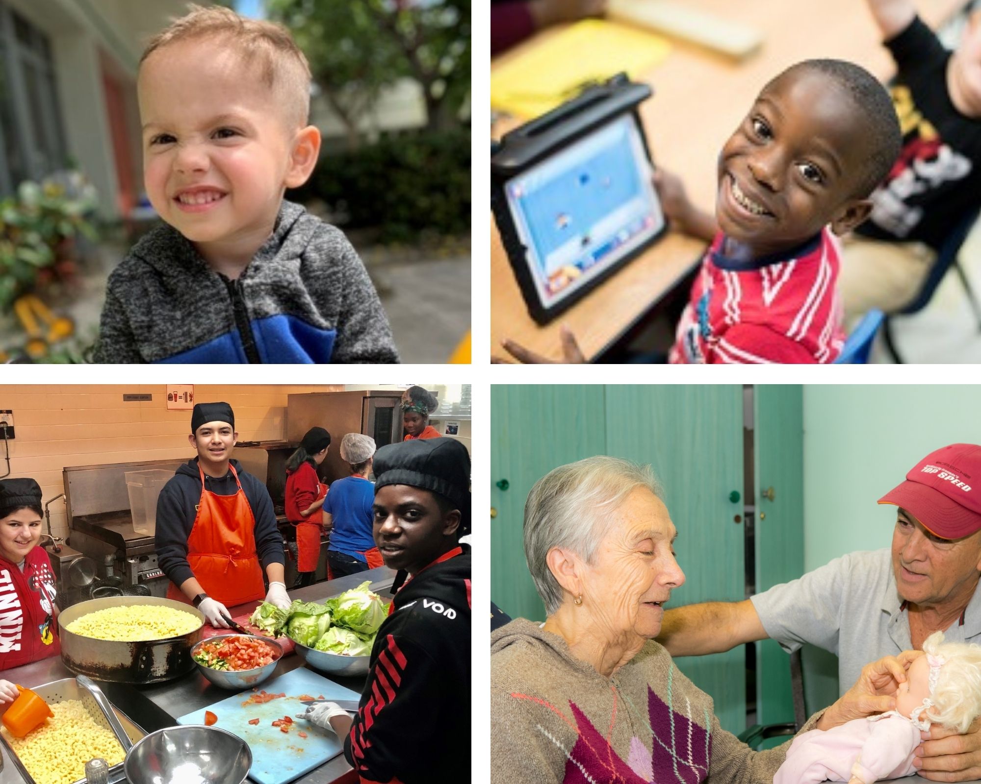 Easter Seals Collage children & adults with disabilities